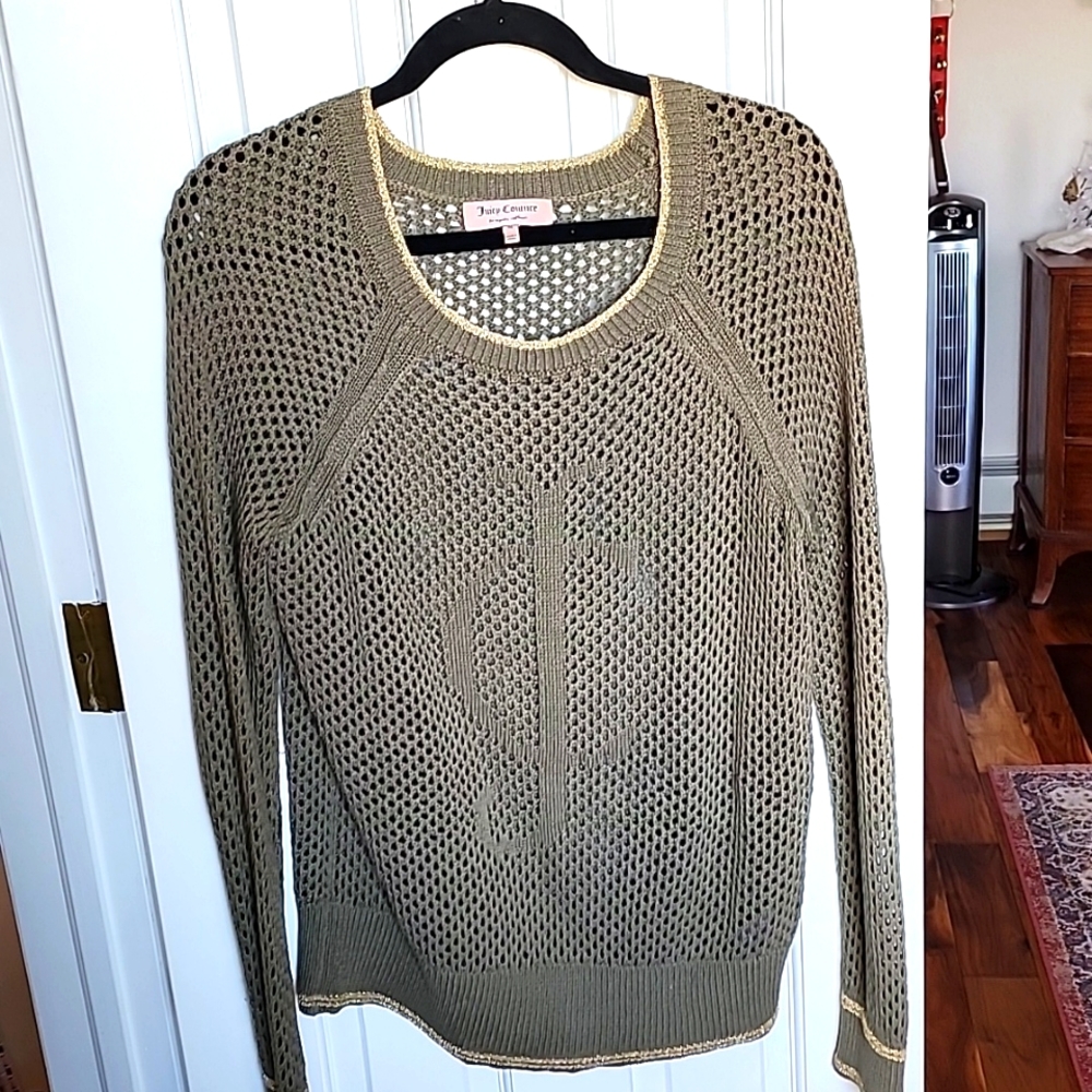 Juicy Couture sweater.